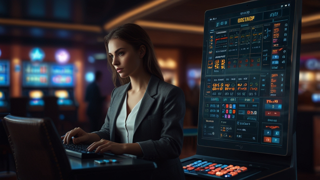 Играч въвежда промо код в касата на казино интерфейс.